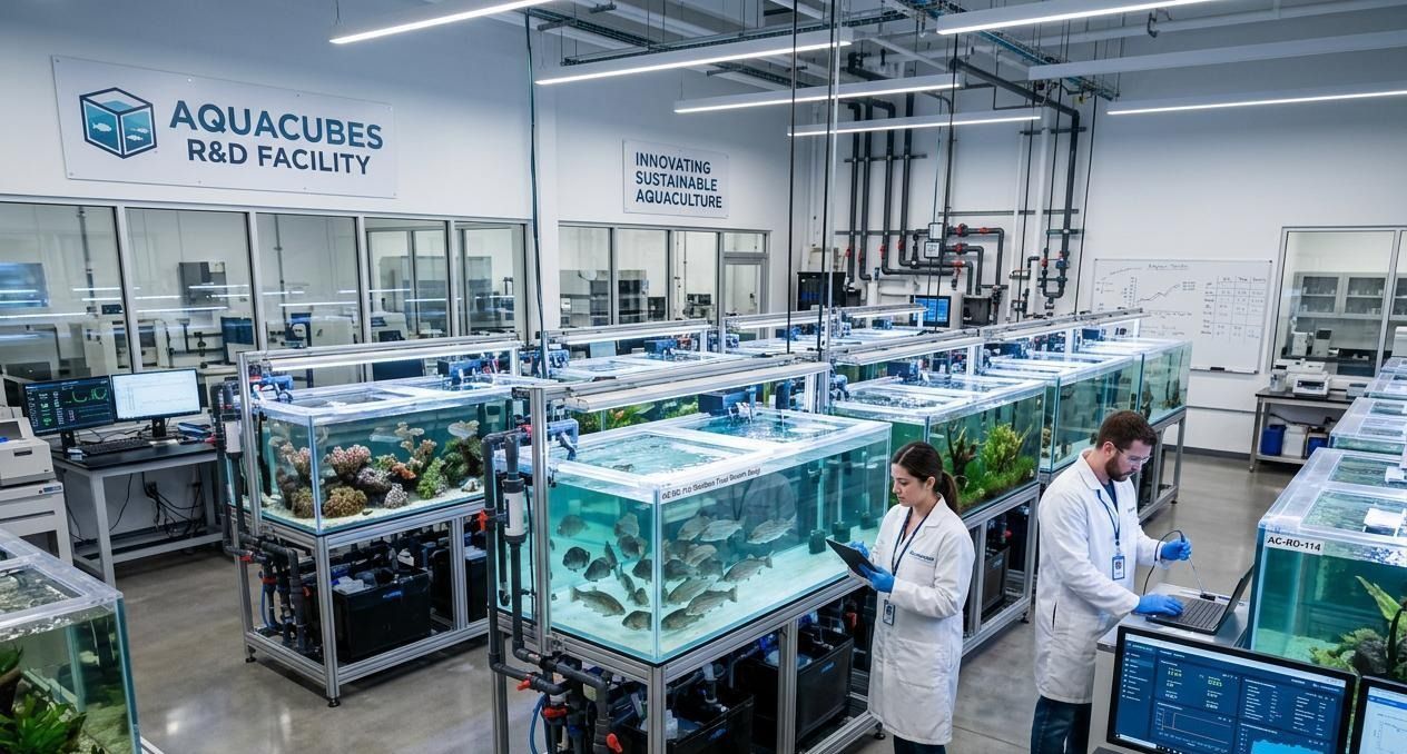 Aquacubes R&D facility