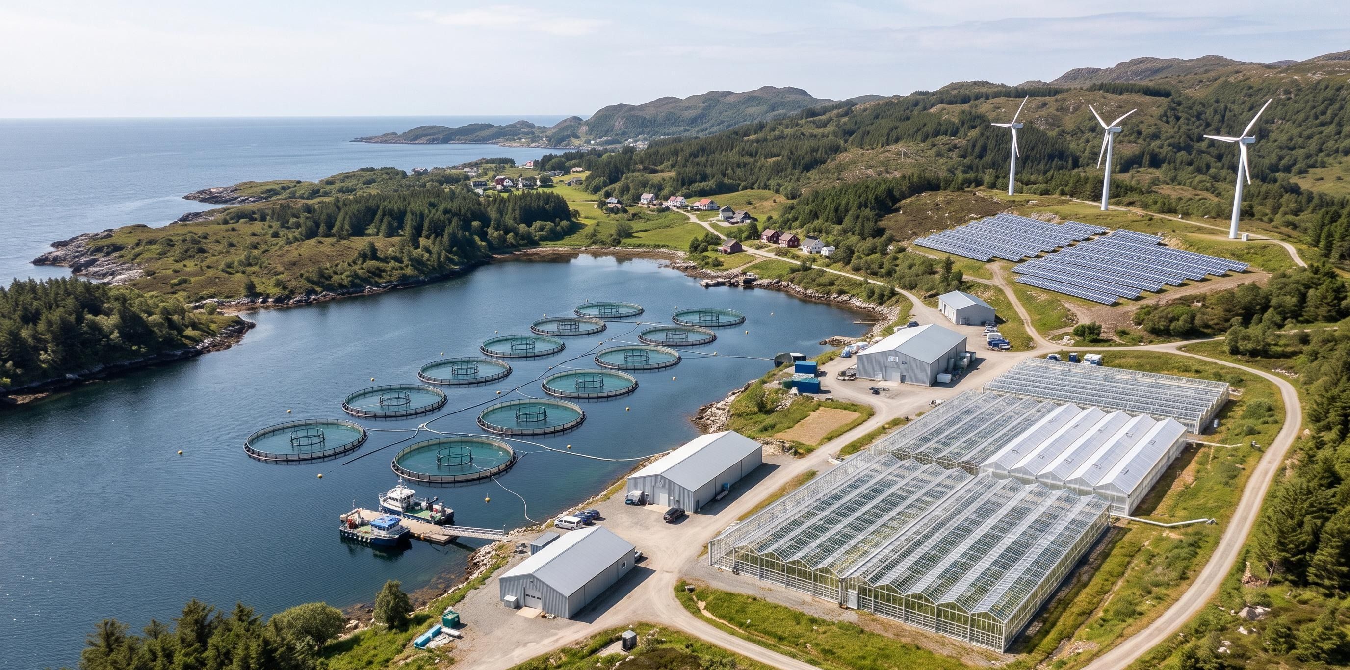 Sustainable aquaculture facility